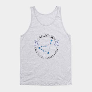 Capricorn Graceful Kind Patient Tank Top